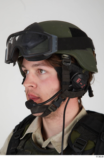 Photos Reece Bates Army Navy Seals Operator hair head helmet…